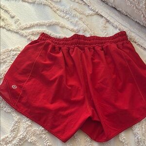 lululemon athletica Women's Red Shorts